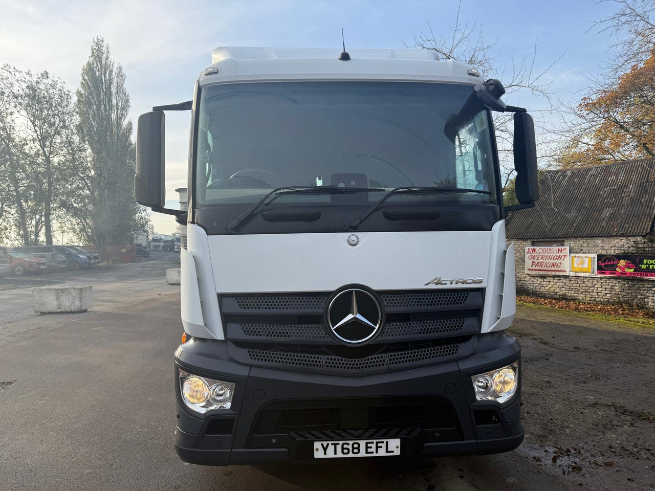 2018 Mercedes Actros 1824 Curtainside Truck - Tentinis sunkvežimis: foto 5 2018 Mercedes Actros 1824 Curtainside Truck - Tentinis sunkvežimis: foto 5