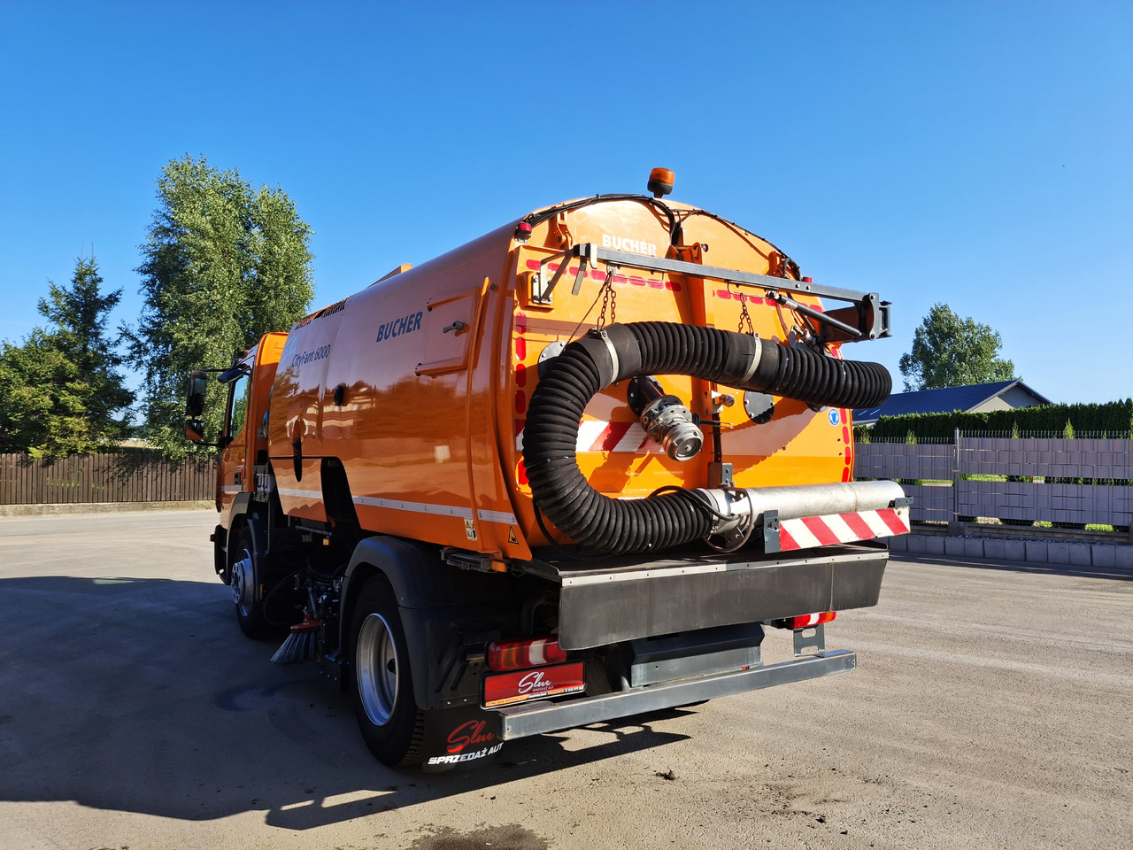 MERCEDES-BENZ Atego 1523 Zamiatarka Kehrmaschine BUCHER CityFant 6000 Euro 6 PM10 L/R Rura Do Liści - Gatvių šlavimo mašina: foto 3 MERCEDES-BENZ Atego 1523 Zamiatarka Kehrmaschine BUCHER CityFant 6000 Euro 6 PM10 L/R Rura Do Liści - Gatvių šlavimo mašina: foto 3