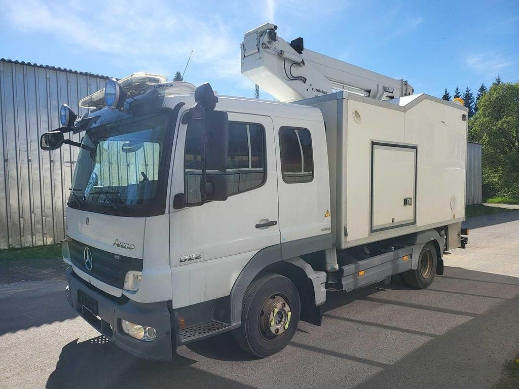 Mercedes-Benz ATEGO 822/ RUTHMANN STEIGER TK145 - Autobokštelio: foto 1 Mercedes-Benz ATEGO 822/ RUTHMANN STEIGER TK145 - Autobokštelio: foto 1