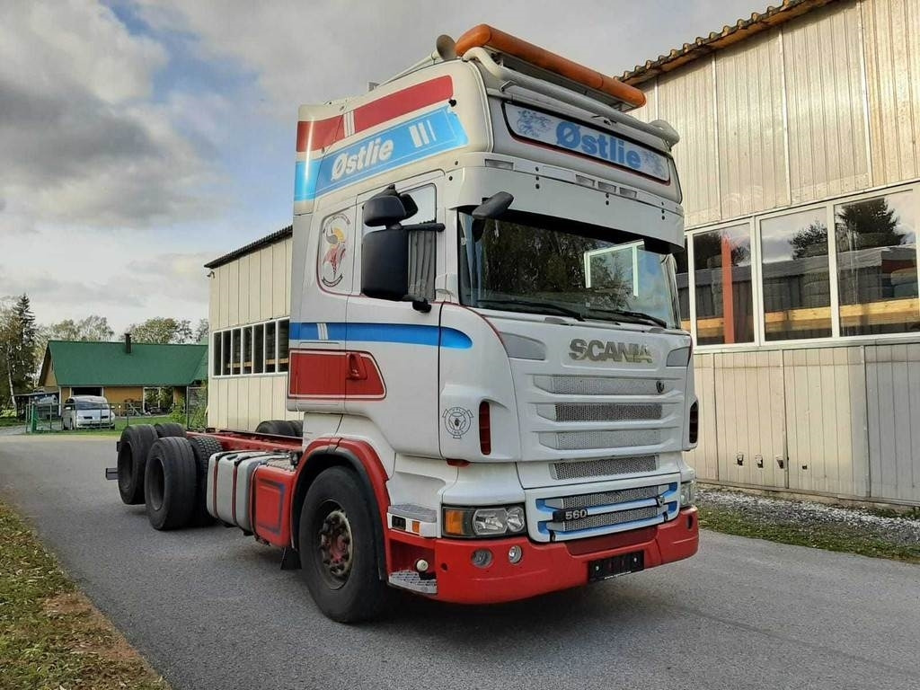 Scania R560 6X2 CHASSY 412kW - Važiuoklės sunkvežimis: foto 4 Scania R560 6X2 CHASSY 412kW - Važiuoklės sunkvežimis: foto 4