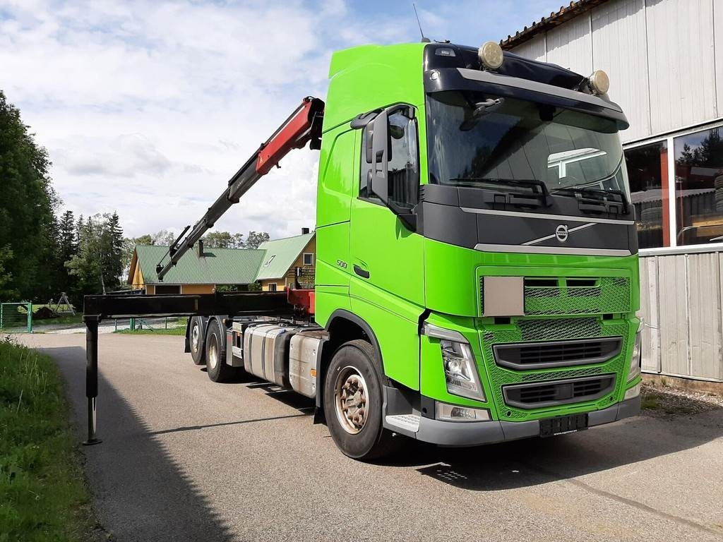 Volvo FH500 6X2 PALIFT + HMF 2120 K5 - Hook-lift sunkvežimis: foto 2 Volvo FH500 6X2 PALIFT + HMF 2120 K5 - Hook-lift sunkvežimis: foto 2