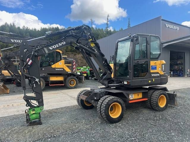 Volvo EW 60 E - Ratinis ekskavatorius: foto 1 Volvo EW 60 E - Ratinis ekskavatorius: foto 1
