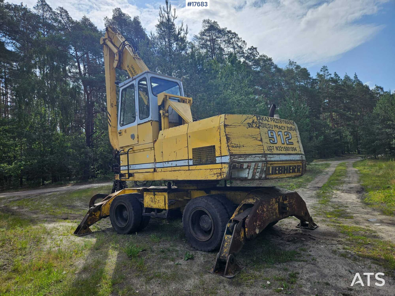 1988 Liebherr 912 - Ekskavatorius su ilga strėle: foto 5 1988 Liebherr 912 - Ekskavatorius su ilga strėle: foto 5