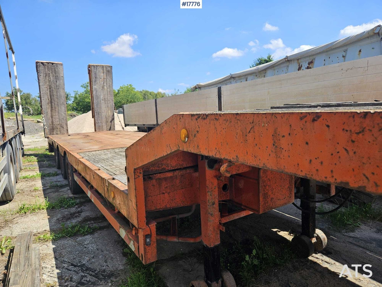 1992 Nooteboom OSD - Žemo profilio platforma puspriekabė: foto 1 1992 Nooteboom OSD - Žemo profilio platforma puspriekabė: foto 1