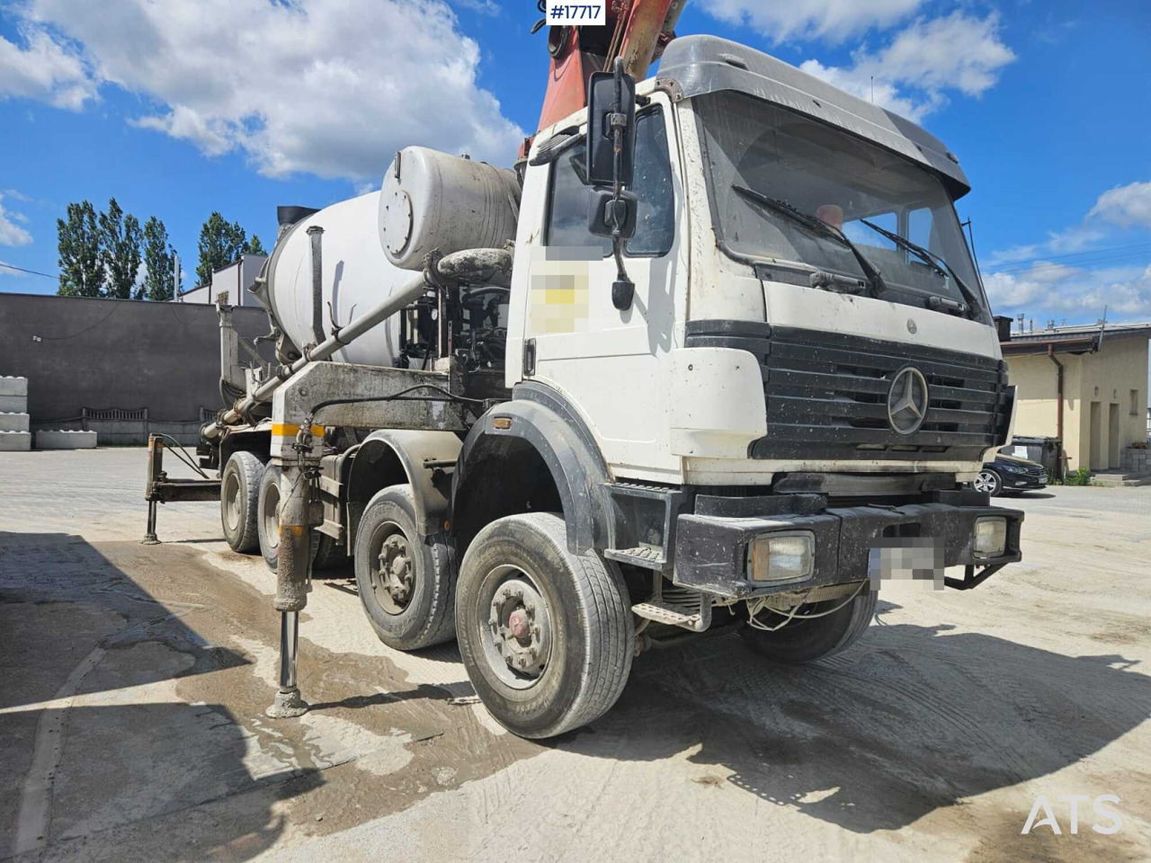 1997 Mercedes-Benz 3734 - Betonvežis su siurbliu: foto 4 1997 Mercedes-Benz 3734 - Betonvežis su siurbliu: foto 4