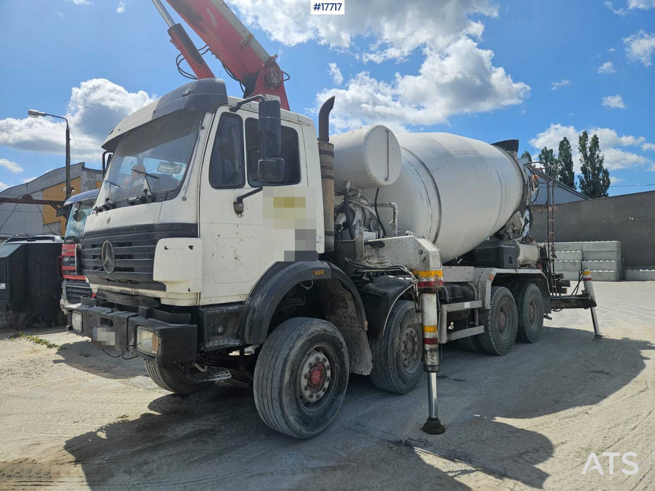 1997 Mercedes-Benz 3734 - Betonvežis su siurbliu: foto 5 1997 Mercedes-Benz 3734 - Betonvežis su siurbliu: foto 5