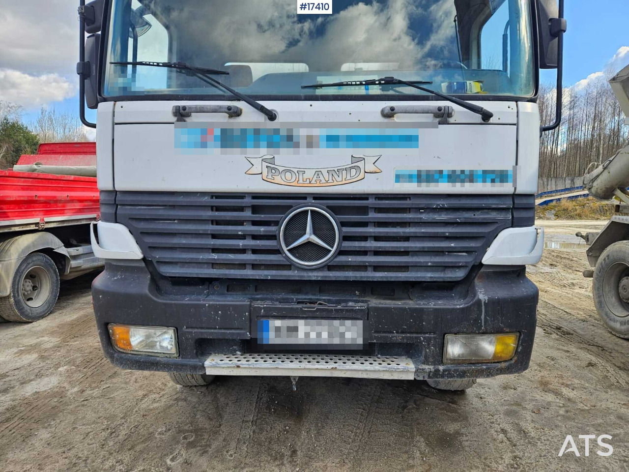 1999 Mercedes Benz 3235 concrete mixer Stetter - Betonvežis: foto 5 1999 Mercedes Benz 3235 concrete mixer Stetter - Betonvežis: foto 5