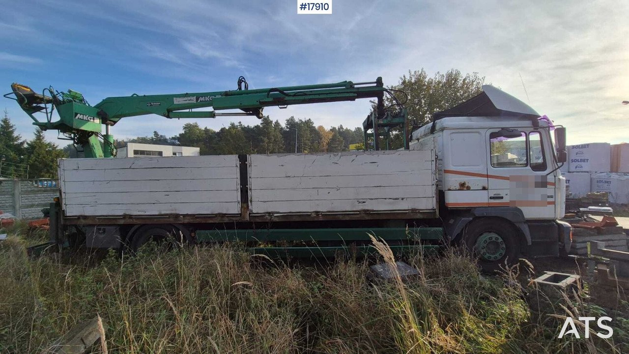 2000 MAN 18.284 - Platforminis/ Bortinis sunkvežimis, Sunkvežimis su kranu: foto 5 2000 MAN 18.284 - Platforminis/ Bortinis sunkvežimis, Sunkvežimis su kranu: foto 5