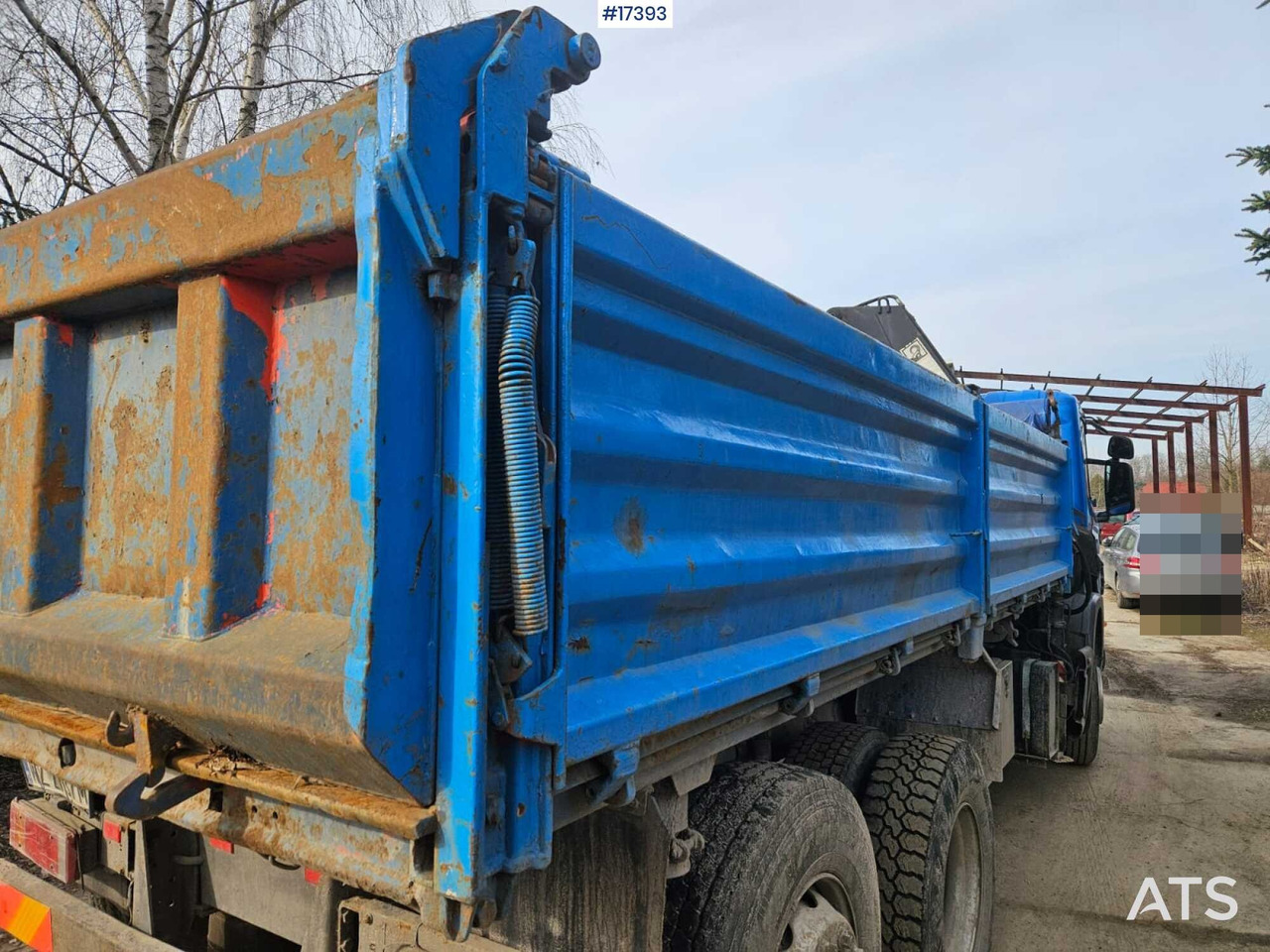 Sunkvežimis su kranu 2001 Scania 94G z HDS: foto 11