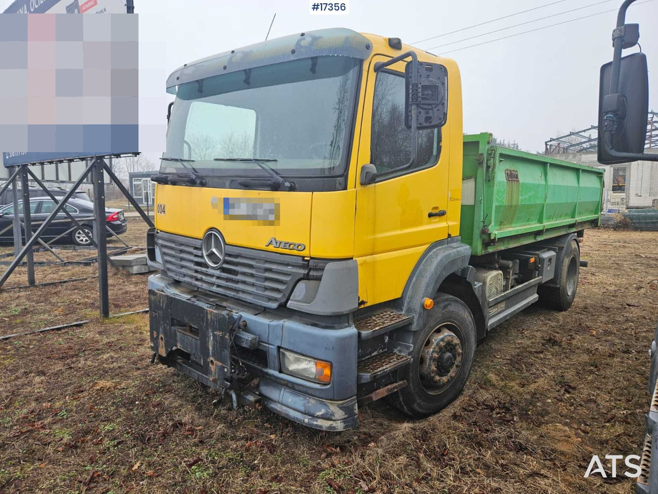2003 Mercedes-Benz Atego 1823 - Savivartis sunkvežimis: foto 1 2003 Mercedes-Benz Atego 1823 - Savivartis sunkvežimis: foto 1