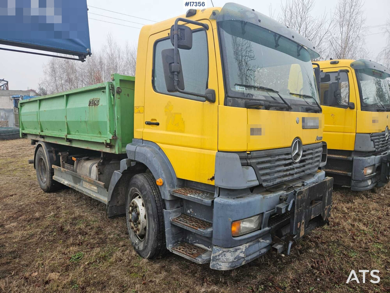 2003 Mercedes-Benz Atego 1823 - Savivartis sunkvežimis: foto 2 2003 Mercedes-Benz Atego 1823 - Savivartis sunkvežimis: foto 2