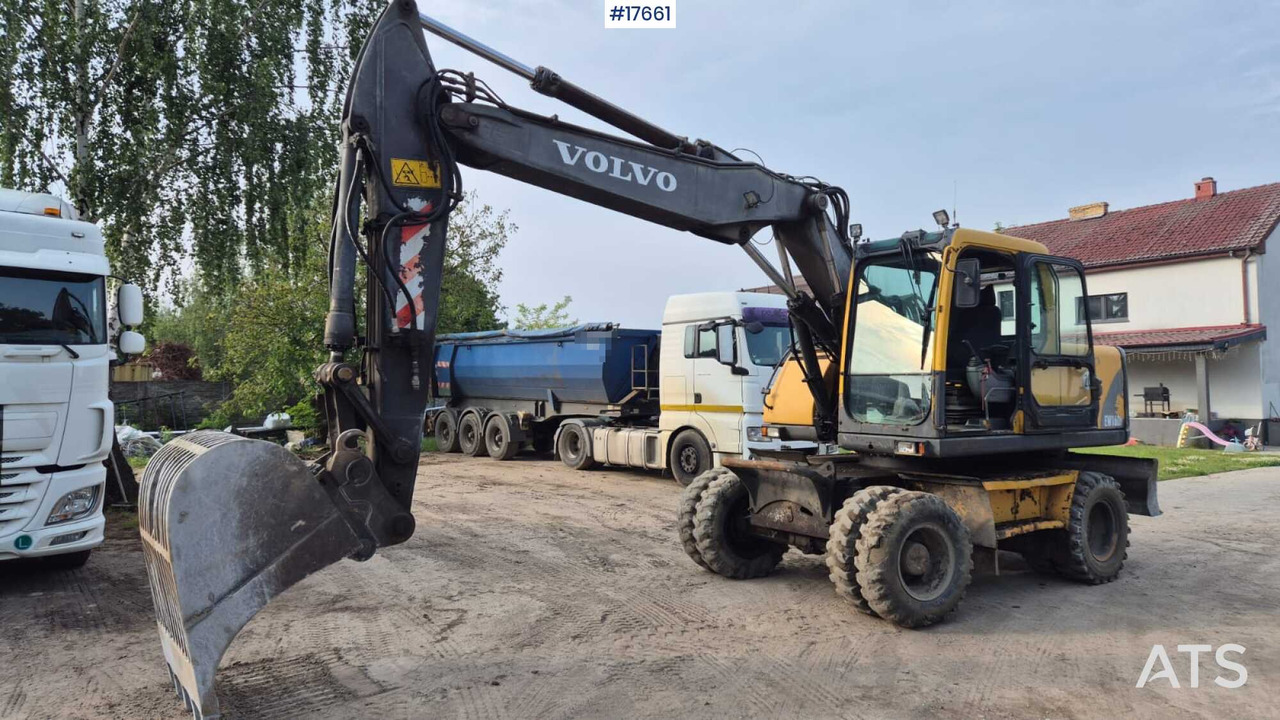 2004 Volvo EW 160B - Ratinis ekskavatorius: foto 1 2004 Volvo EW 160B - Ratinis ekskavatorius: foto 1