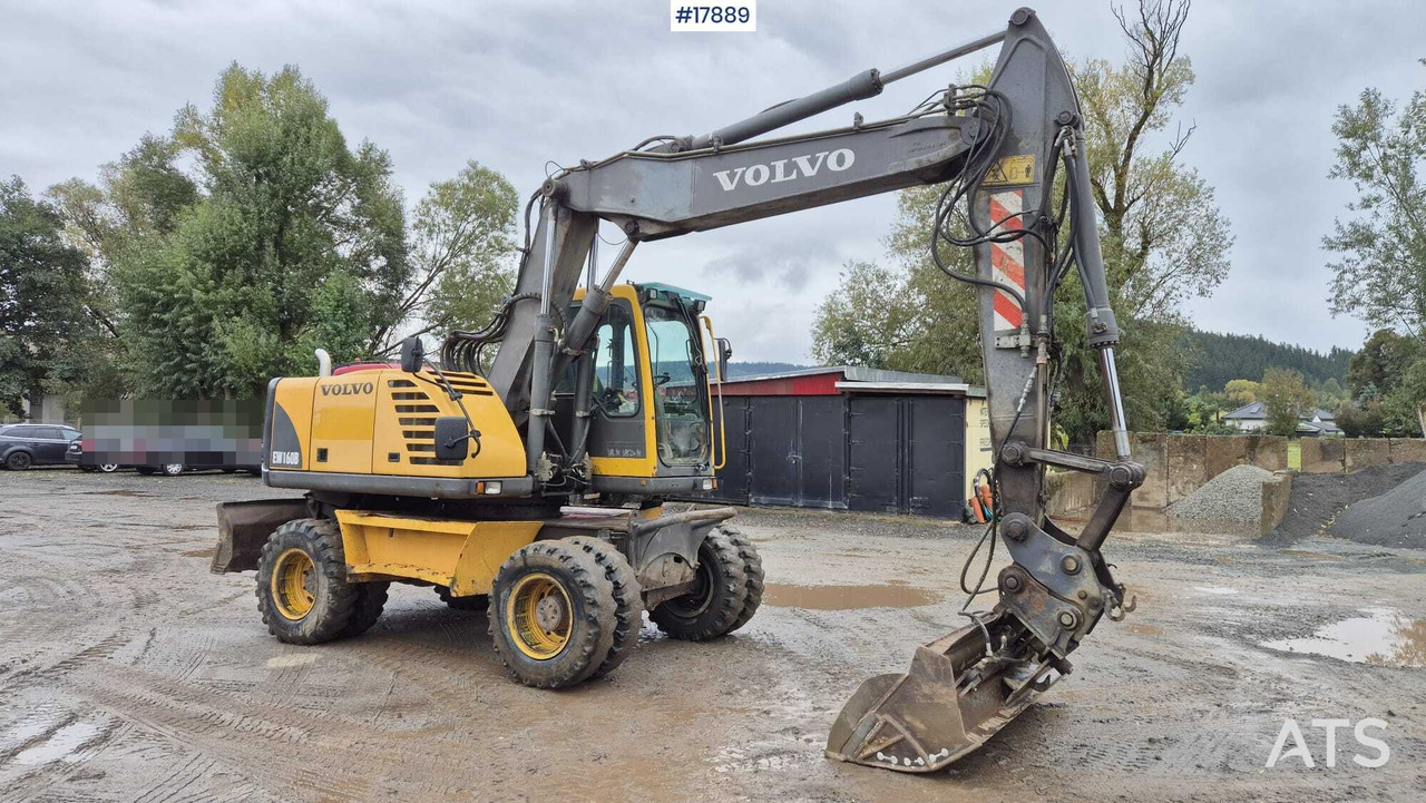 2004 Volvo EW160B - Ratinis ekskavatorius: foto 1 2004 Volvo EW160B - Ratinis ekskavatorius: foto 1
