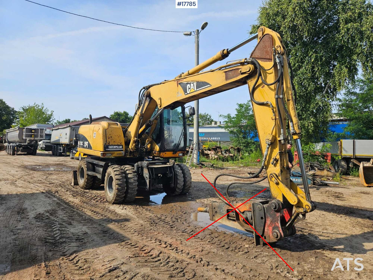 2005 CAT M313 C - Ratinis ekskavatorius: foto 2 2005 CAT M313 C - Ratinis ekskavatorius: foto 2