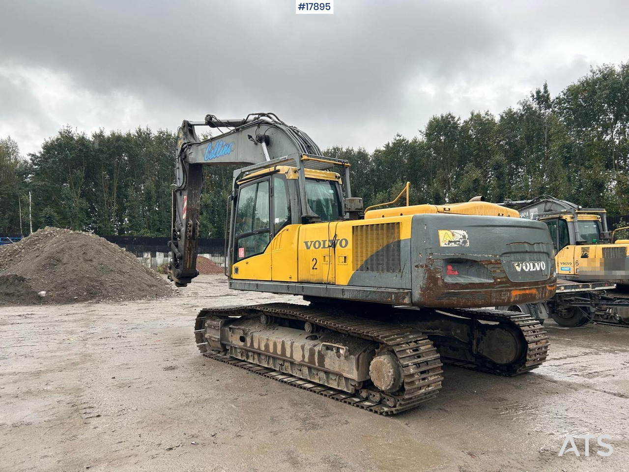 2007 Volvo EC 290 CL - Vikšrinis ekskavatorius: foto 3 2007 Volvo EC 290 CL - Vikšrinis ekskavatorius: foto 3