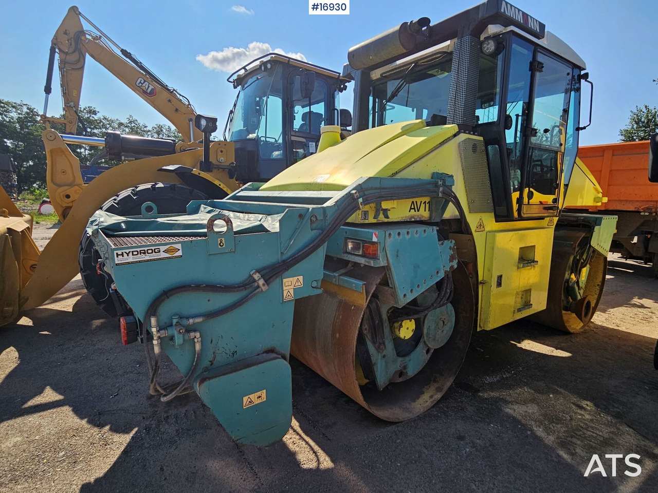 2008 Ammann AV 115-2 Hydro spreader - Asfalto volus: foto 1 2008 Ammann AV 115-2 Hydro spreader - Asfalto volus: foto 1