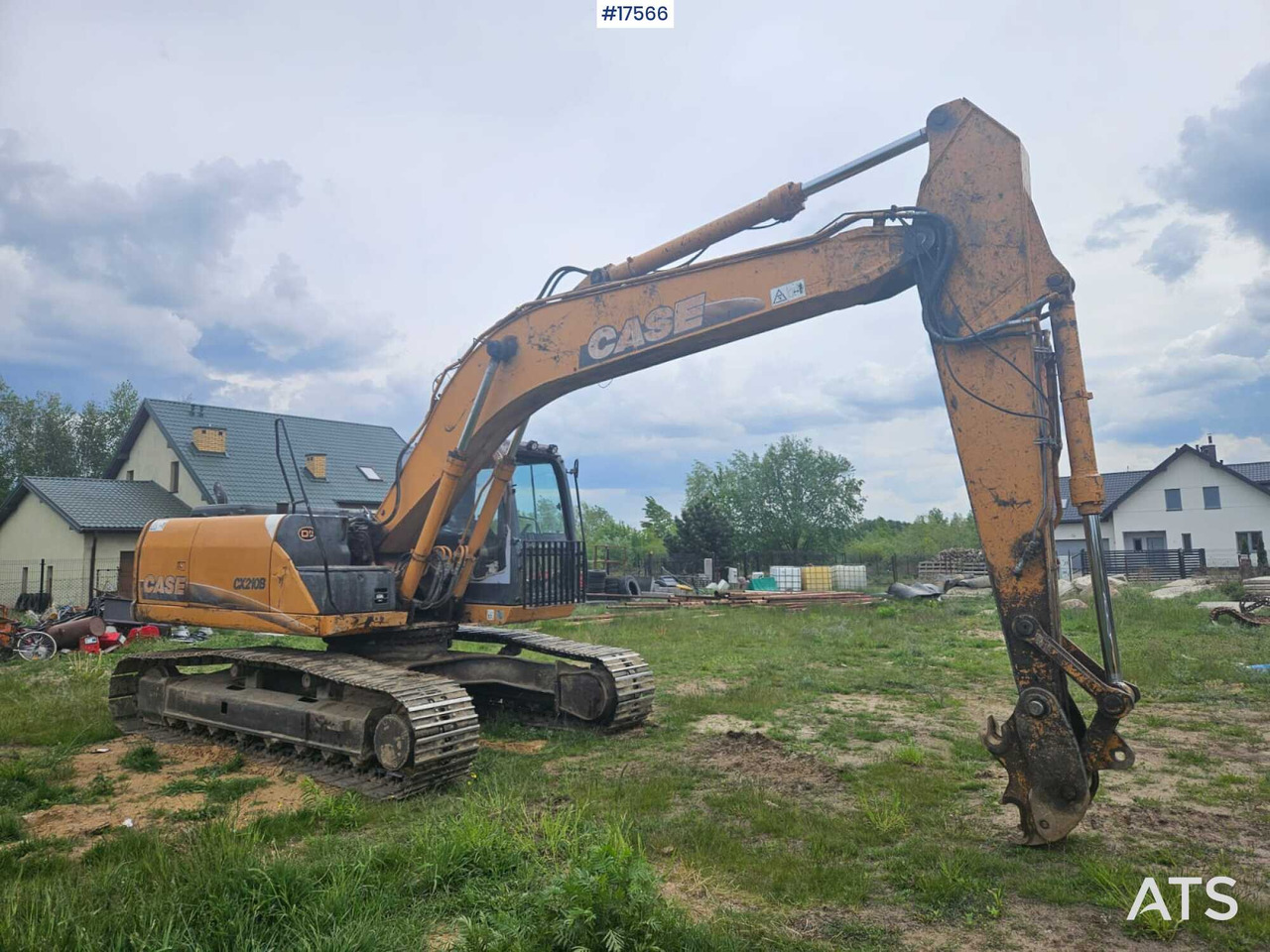 2008 Case CX210B - Vikšrinis ekskavatorius: foto 5 2008 Case CX210B - Vikšrinis ekskavatorius: foto 5