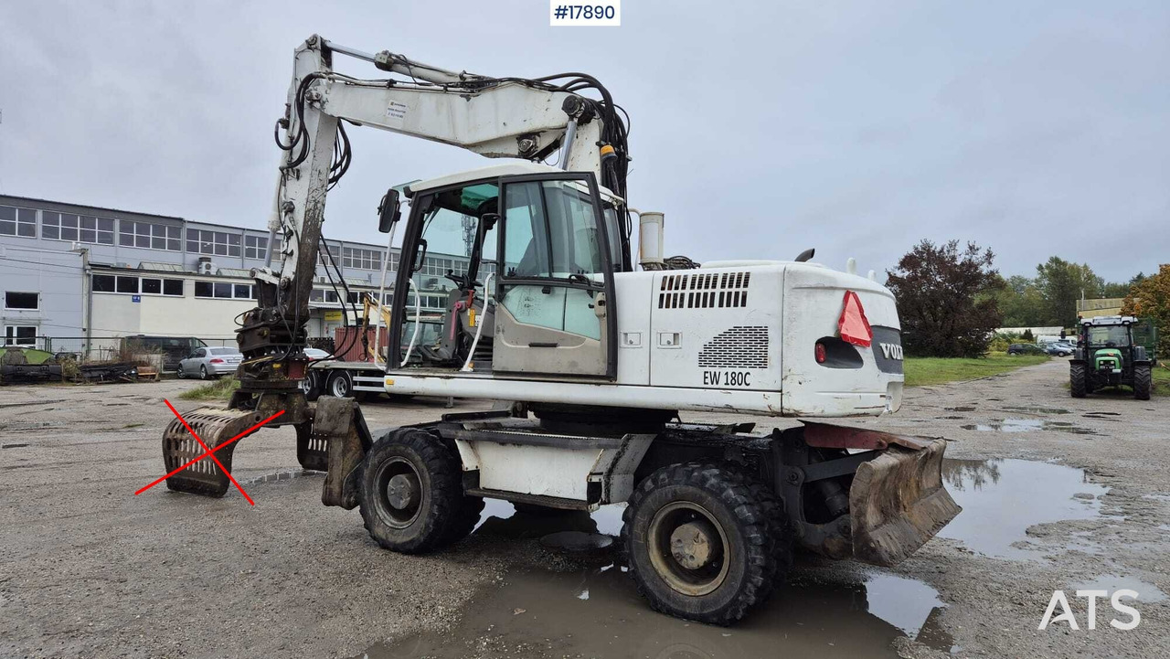 2008 Volvo EW 180 C - Ratinis ekskavatorius: foto 3 2008 Volvo EW 180 C - Ratinis ekskavatorius: foto 3