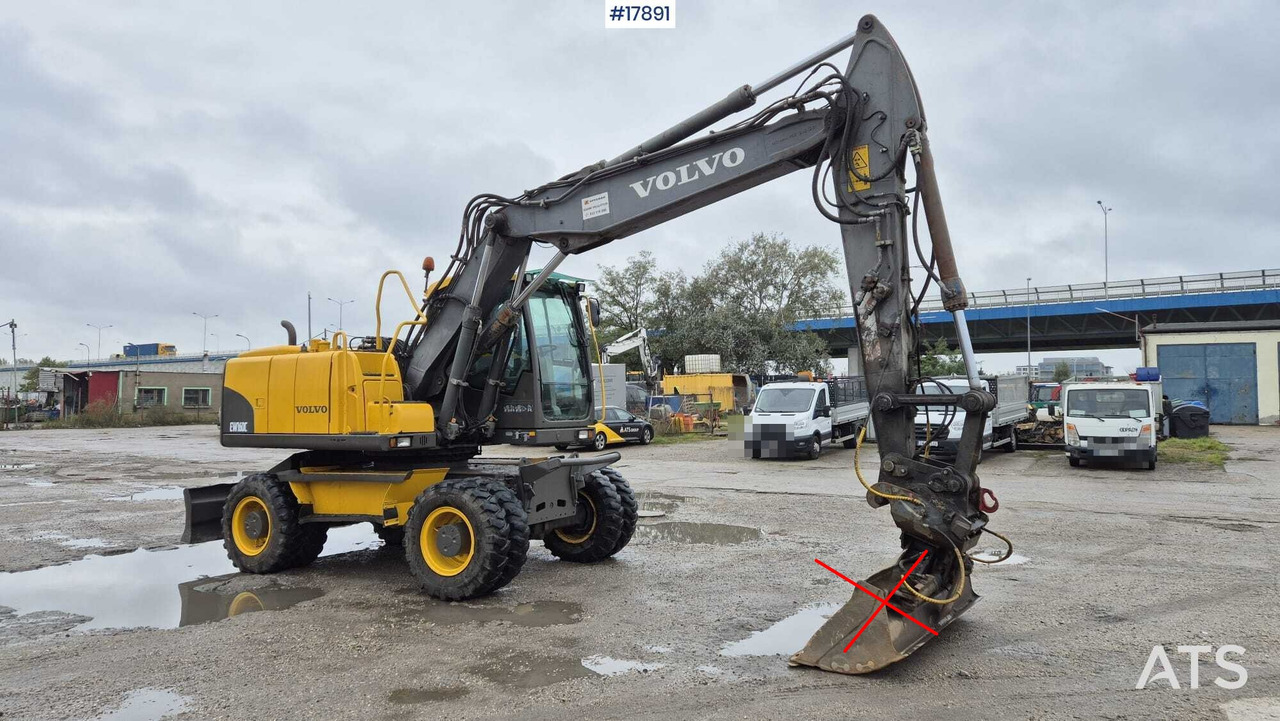 2009 Volvo EW 160C - Ratinis ekskavatorius: foto 2 2009 Volvo EW 160C - Ratinis ekskavatorius: foto 2