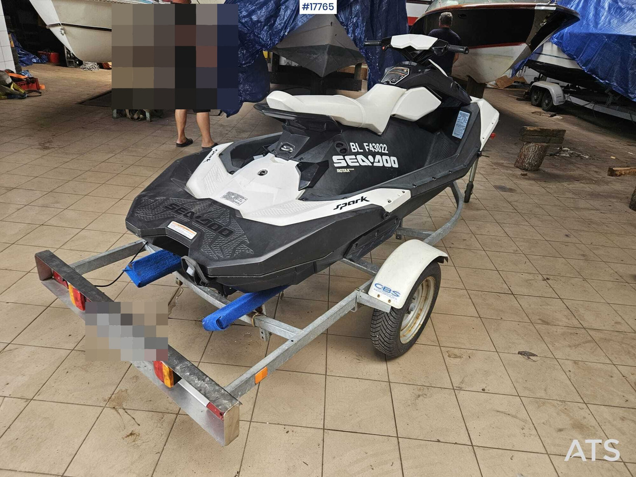 2014 SeaDoo BL F430022 - Įrankis/ Įranga: foto 3 2014 SeaDoo BL F430022 - Įrankis/ Įranga: foto 3