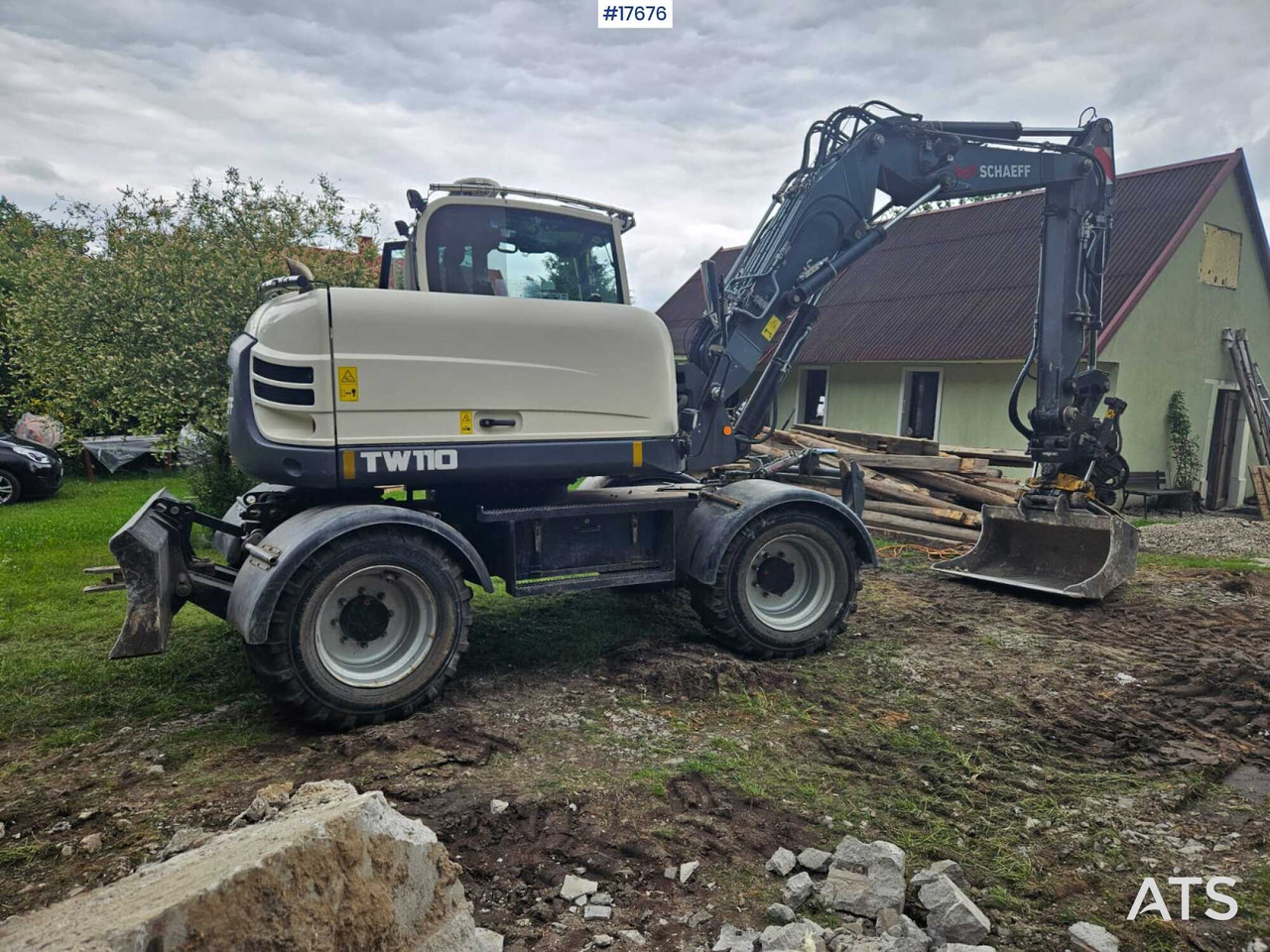 2017 Schaeff TW 110 - Ratinis ekskavatorius: foto 5 2017 Schaeff TW 110 - Ratinis ekskavatorius: foto 5