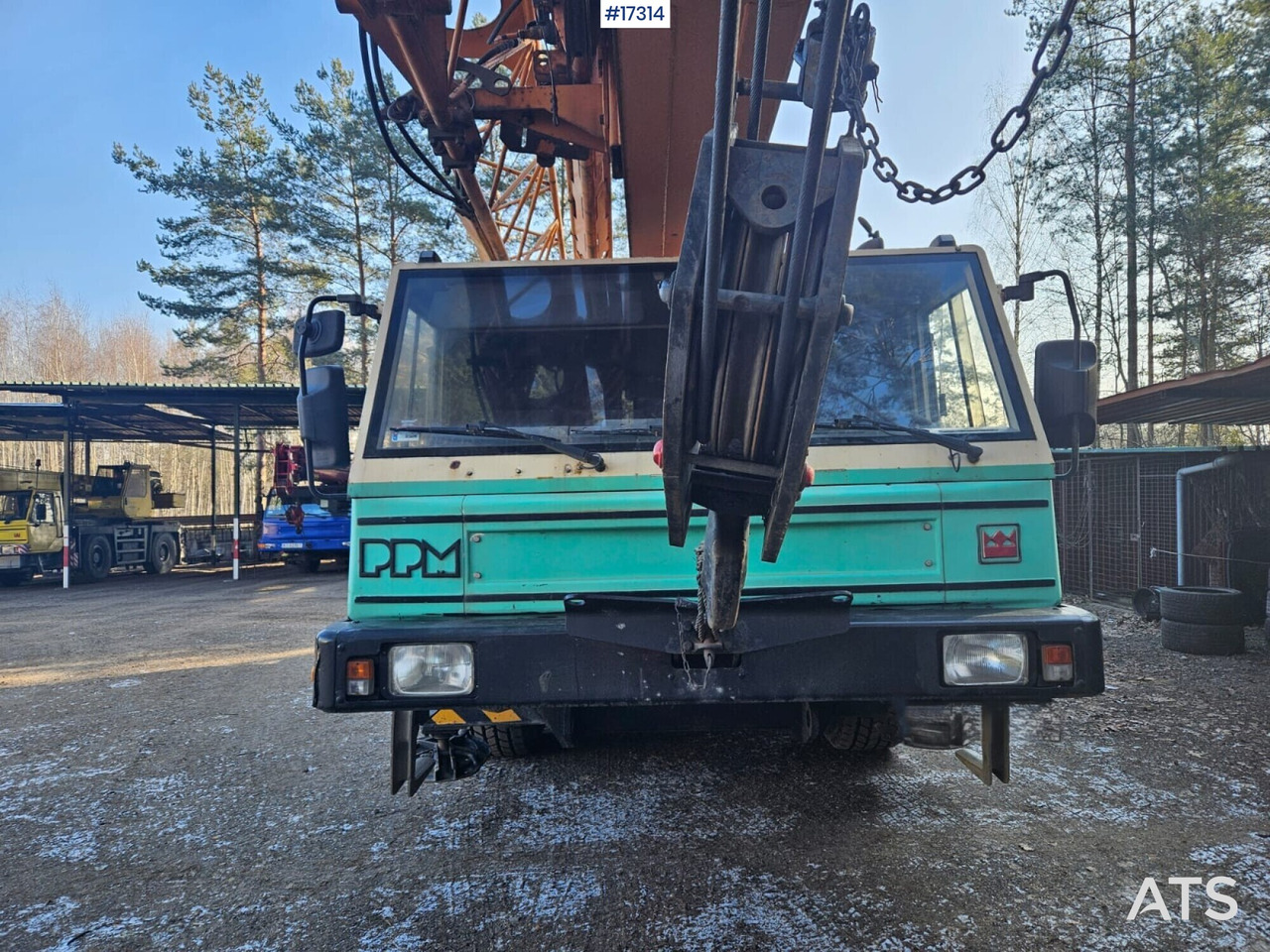 Crane PPM 2FDTM2 30m 15m (1999) - Autokranas: foto 3 Crane PPM 2FDTM2 30m 15m (1999) - Autokranas: foto 3