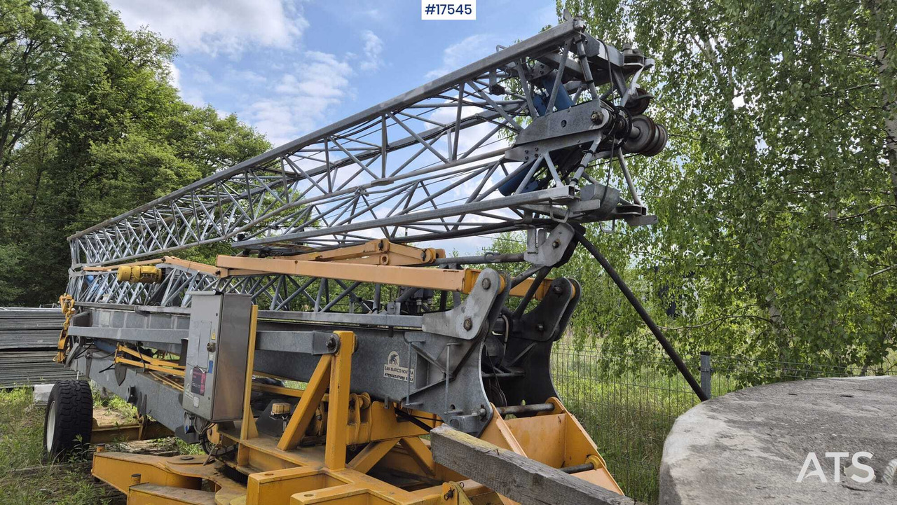 Crane San Marco SMH 321 (2002) 32m / 1000kg - Kranas: foto 4 Crane San Marco SMH 321 (2002) 32m / 1000kg - Kranas: foto 4