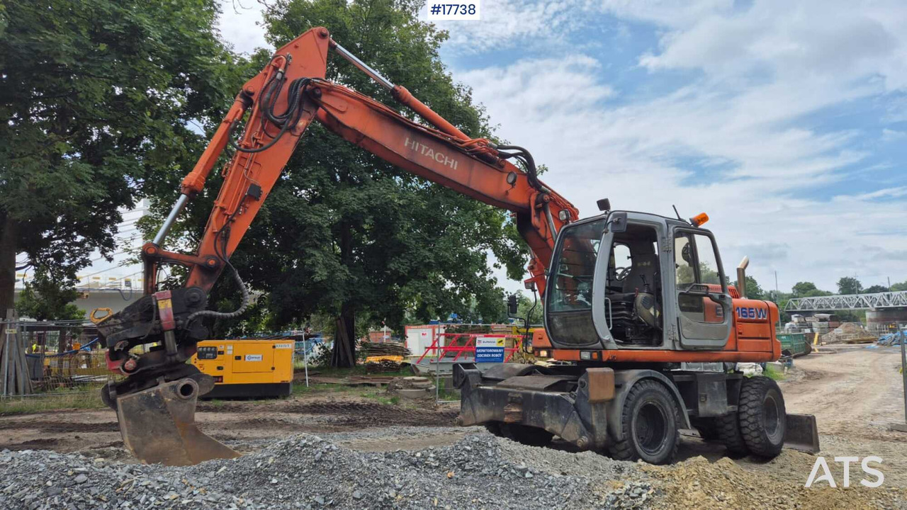 HITACHI EW 165W (2000) ROTOTILT Wheel Excavator - Ratinis ekskavatorius: foto 3 HITACHI EW 165W (2000) ROTOTILT Wheel Excavator - Ratinis ekskavatorius: foto 3