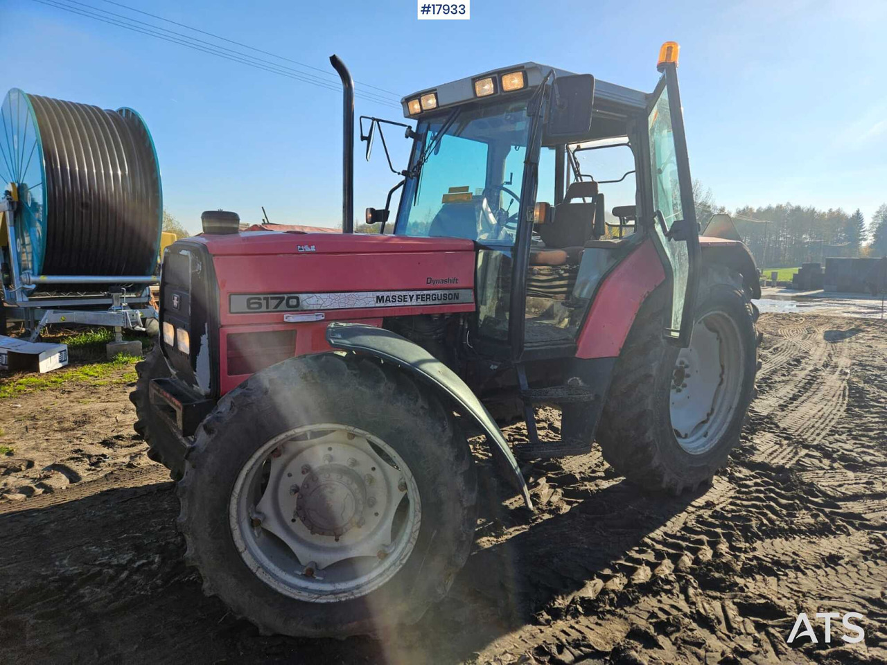 Massey Ferguson 6170 tractor (1995) - Traktorius: foto 1 Massey Ferguson 6170 tractor (1995) - Traktorius: foto 1