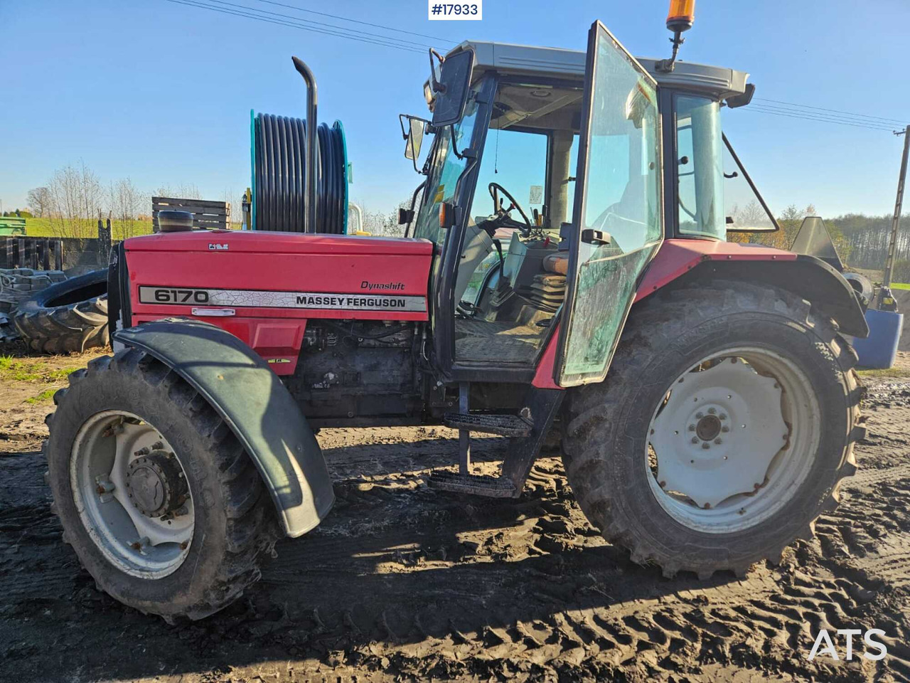 Massey Ferguson 6170 tractor (1995) - Traktorius: foto 3 Massey Ferguson 6170 tractor (1995) - Traktorius: foto 3