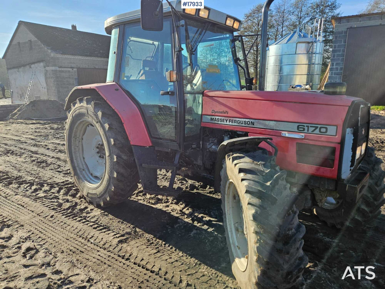 Massey Ferguson 6170 tractor (1995) - Traktorius: foto 2 Massey Ferguson 6170 tractor (1995) - Traktorius: foto 2