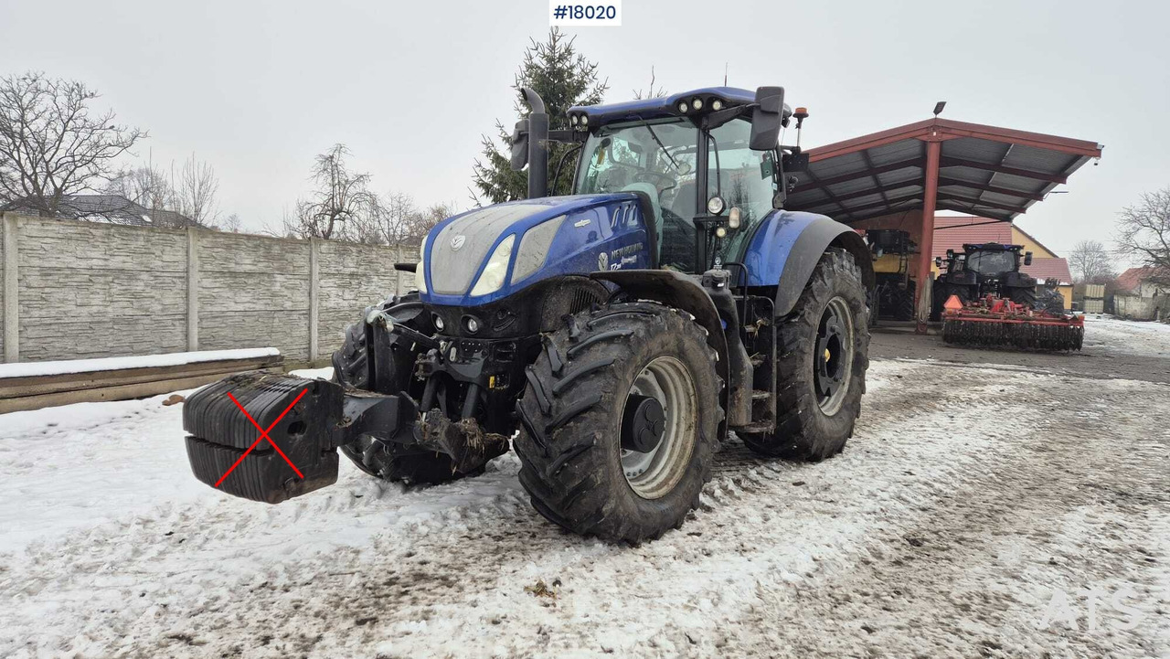 New Holland T7.315 AC agricultural tractor (2018) - Traktorius: foto 1 New Holland T7.315 AC agricultural tractor (2018) - Traktorius: foto 1