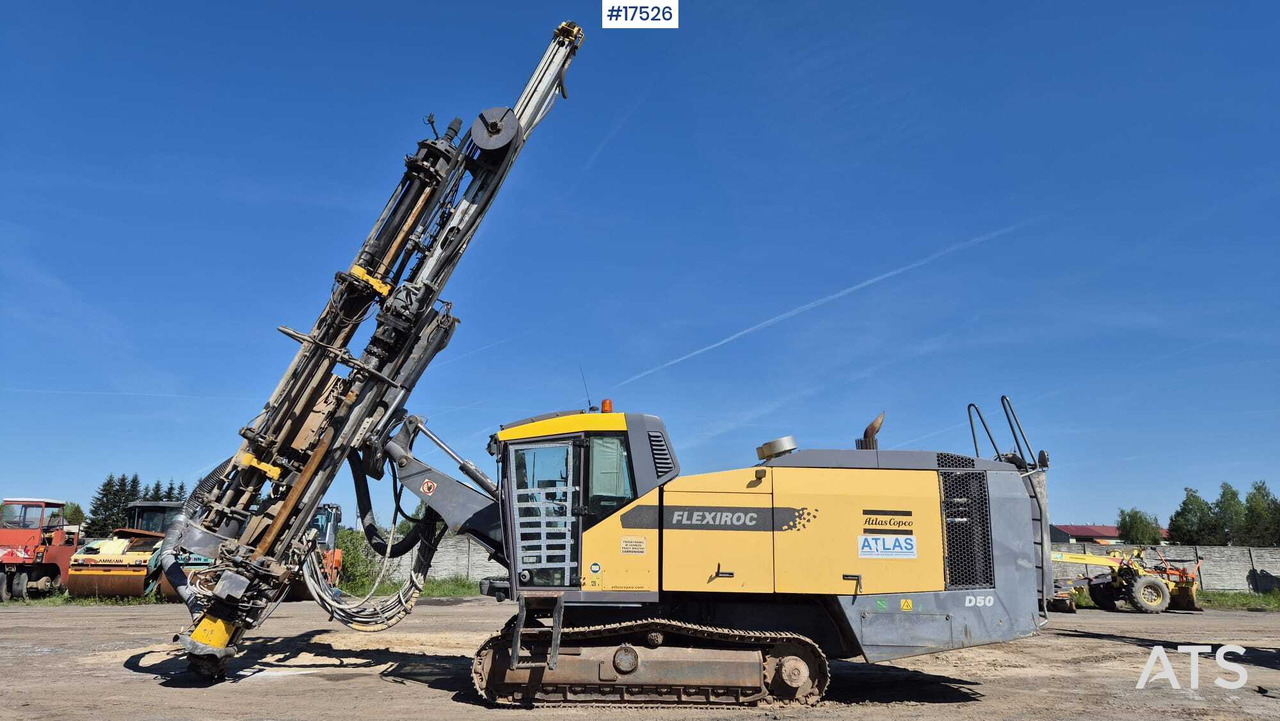 Rock drill Atlas Copco FlexiROC D50-10SF (2012) - Gręžimo mašina: foto 1 Rock drill Atlas Copco FlexiROC D50-10SF (2012) - Gręžimo mašina: foto 1