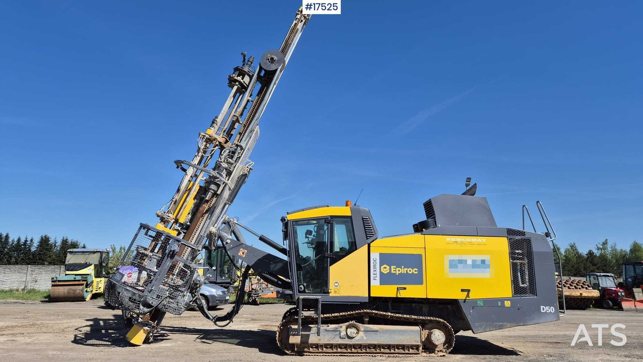 Rock drill Atlas Copco FlexiROC D50-10SF (2018) - Gręžimo mašina: foto 1 Rock drill Atlas Copco FlexiROC D50-10SF (2018) - Gręžimo mašina: foto 1
