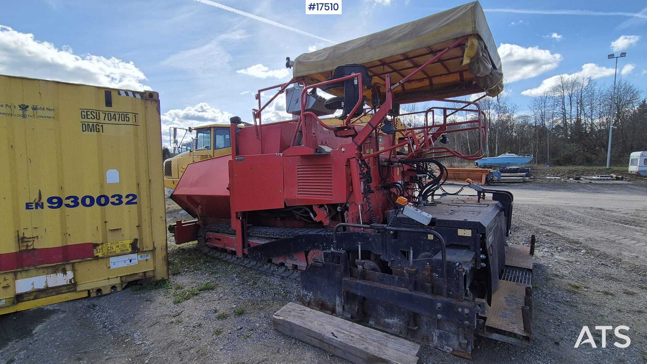 Rozściełacz asfaltu gąsienicowy Vögele SUPER 1600 (1999) - Asfalto klotuvas: foto 5 Rozściełacz asfaltu gąsienicowy Vögele SUPER 1600 (1999) - Asfalto klotuvas: foto 5