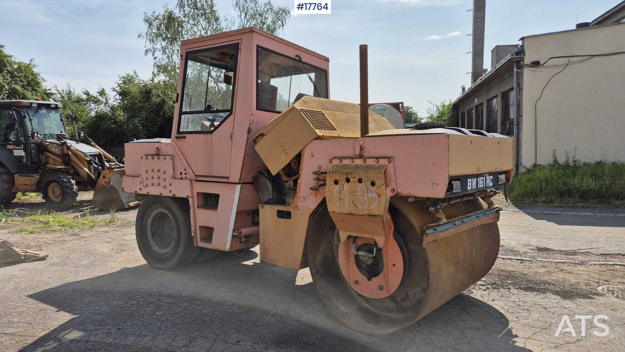 Single-drum road roller BOMAG BW 161AC (1990) - Kombinuotas volas: foto 1 Single-drum road roller BOMAG BW 161AC (1990) - Kombinuotas volas: foto 1