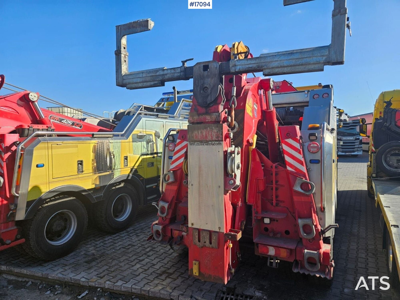 Evakuatorius Specjalistyczny pojazd ratunkowy Mercedes Benz Arocs 4853 8x8 (2021): foto 15