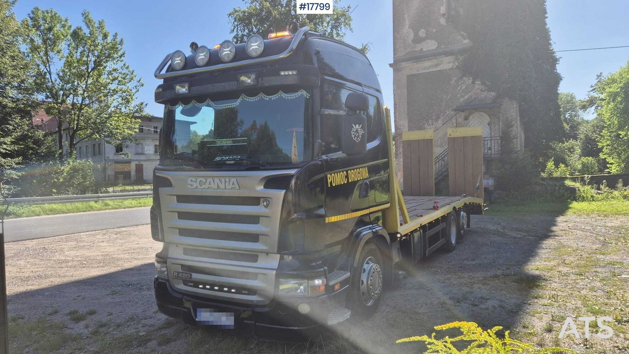 Tow truck / Roadside assistance SCANIA 6x2 R420 (2005) - Evakuatorius: foto 5 Tow truck / Roadside assistance SCANIA 6x2 R420 (2005) - Evakuatorius: foto 5