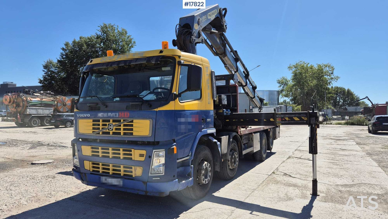Truck VOLVO FM12 HDS - PALFINGER PK 42502 - Platforminis/ Bortinis sunkvežimis, Sunkvežimis su kranu: foto 4 Truck VOLVO FM12 HDS - PALFINGER PK 42502 - Platforminis/ Bortinis sunkvežimis, Sunkvežimis su kranu: foto 4