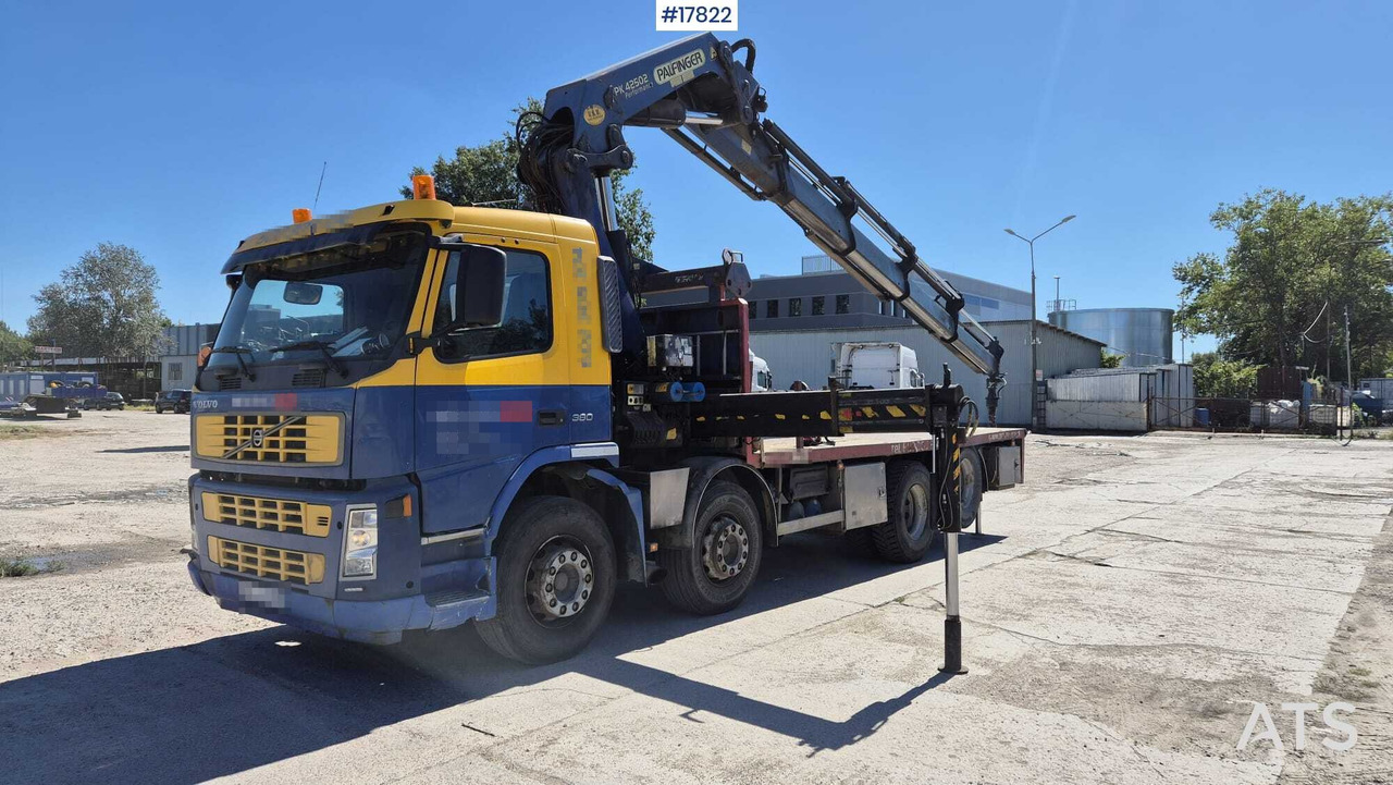 Truck VOLVO FM12 HDS - PALFINGER PK 42502 - Platforminis/ Bortinis sunkvežimis, Sunkvežimis su kranu: foto 5 Truck VOLVO FM12 HDS - PALFINGER PK 42502 - Platforminis/ Bortinis sunkvežimis, Sunkvežimis su kranu: foto 5