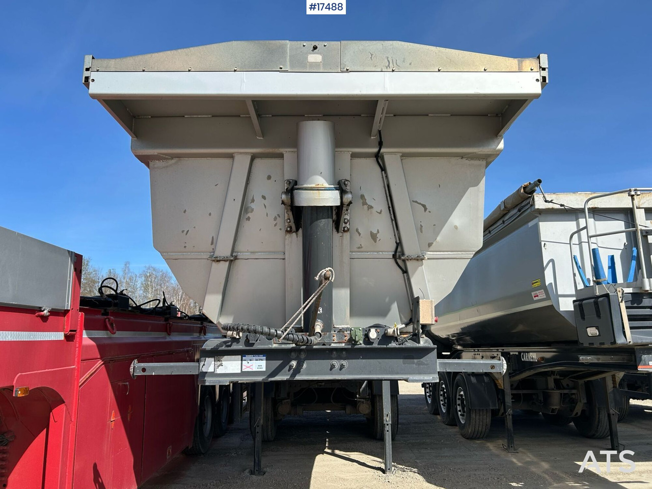 Truck semi-trailer, tipper MEIERLING MSK 18 (2017) - Savivartis puspriekabė: foto 2 Truck semi-trailer, tipper MEIERLING MSK 18 (2017) - Savivartis puspriekabė: foto 2