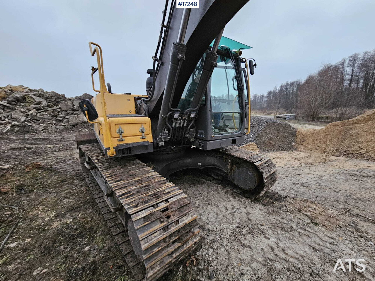 VOLVO EC160CL crawler excavator (2010) - Vikšrinis ekskavatorius: foto 4 VOLVO EC160CL crawler excavator (2010) - Vikšrinis ekskavatorius: foto 4