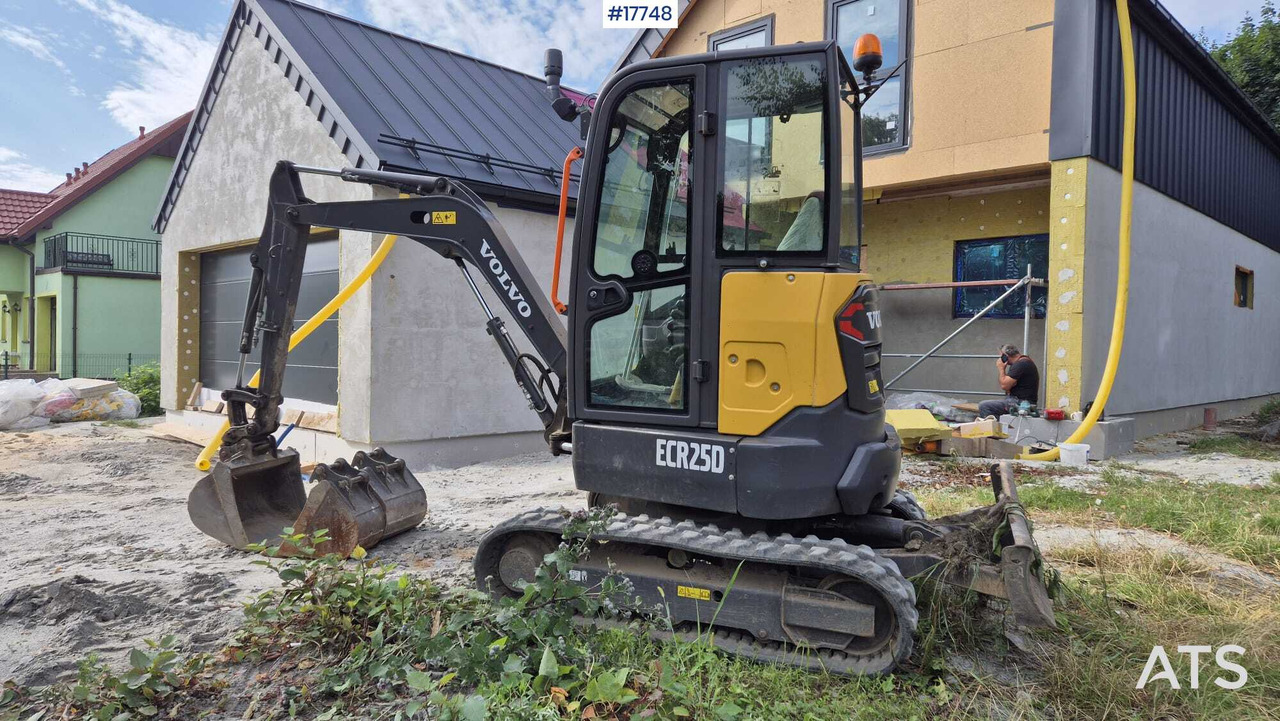 Mini ekskavatorius VOLVO ECR25D Mini Crawler Excavator (2021): foto 8