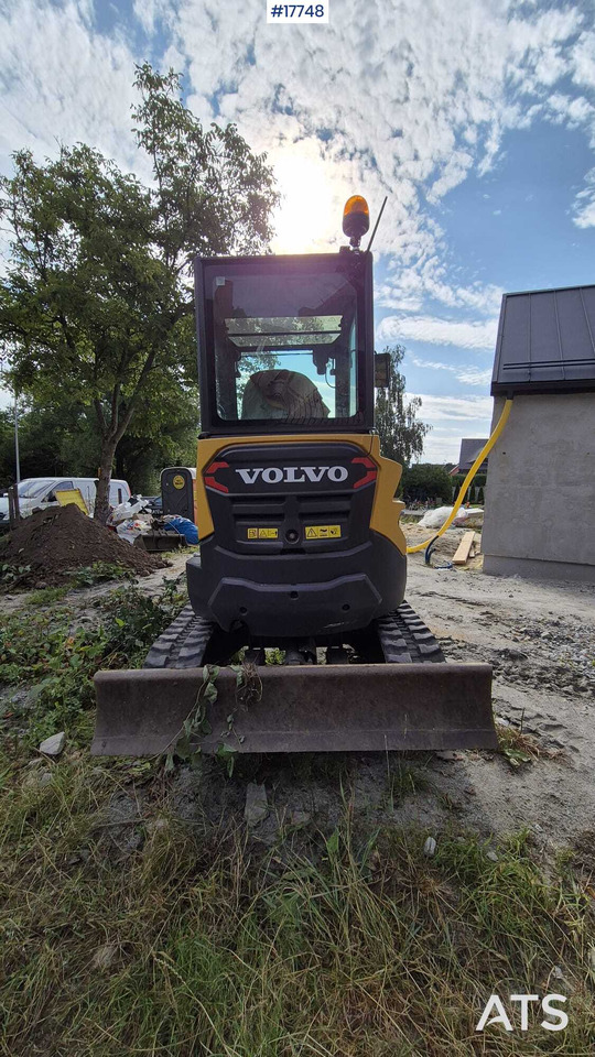 Mini ekskavatorius VOLVO ECR25D Mini Crawler Excavator (2021): foto 13