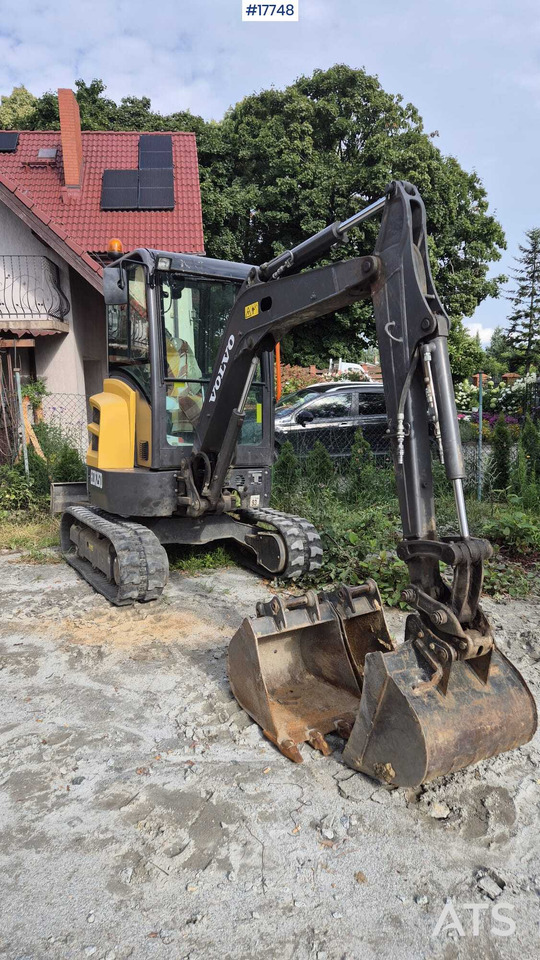 Mini ekskavatorius VOLVO ECR25D Mini Crawler Excavator (2021): foto 6