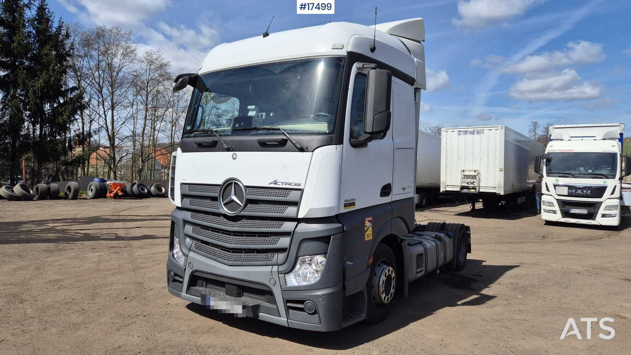 Truck tractor MERCEDES-BENZ ACTROS 1845 (2017) - Vilkikas: foto 1 Truck tractor MERCEDES-BENZ ACTROS 1845 (2017) - Vilkikas: foto 1