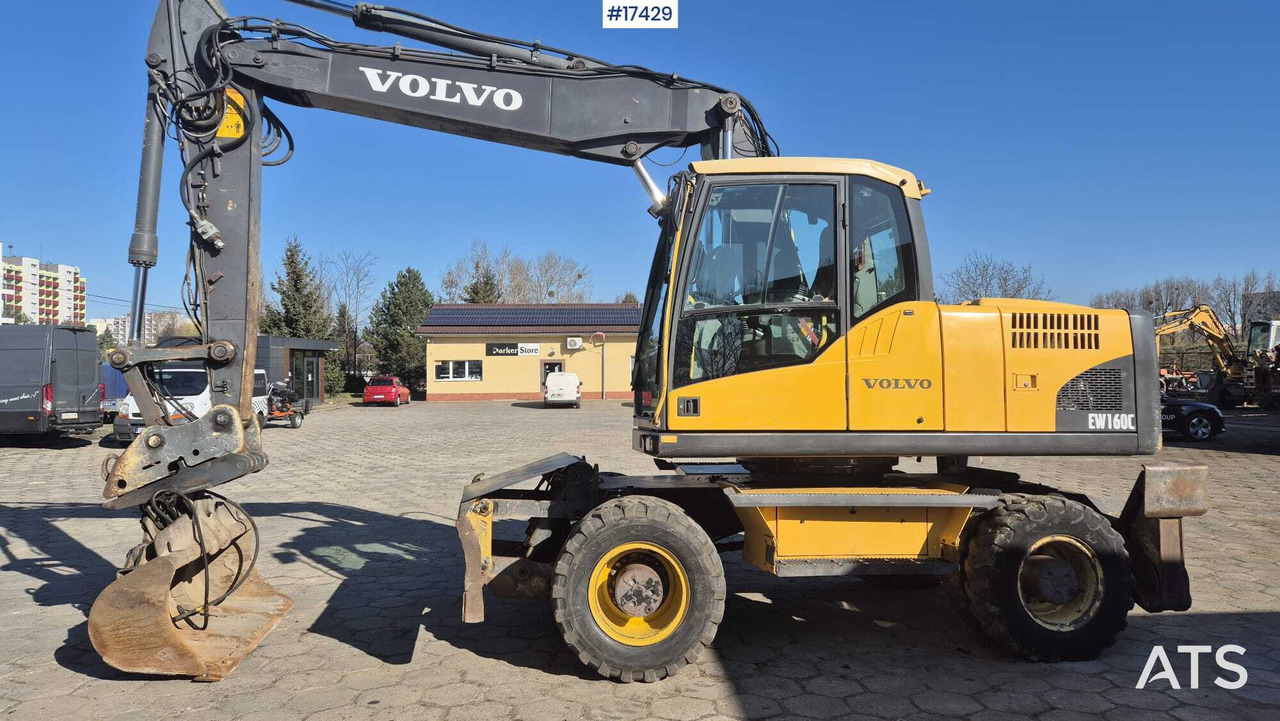Wheel Excavator VOLVO EW160C (2010) - Ratinis ekskavatorius: foto 4 Wheel Excavator VOLVO EW160C (2010) - Ratinis ekskavatorius: foto 4