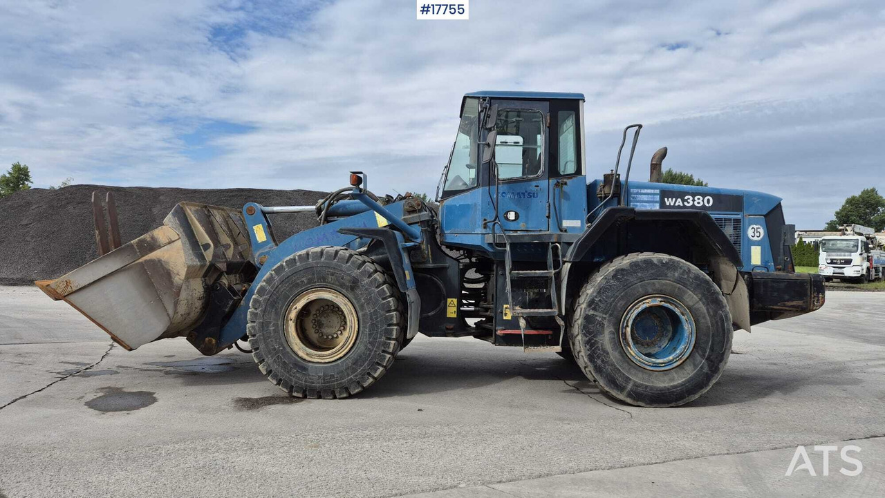 Wheel loader KOMATSU WA380 5H (2002) - Ratinis krautuvas: foto 4 Wheel loader KOMATSU WA380 5H (2002) - Ratinis krautuvas: foto 4
