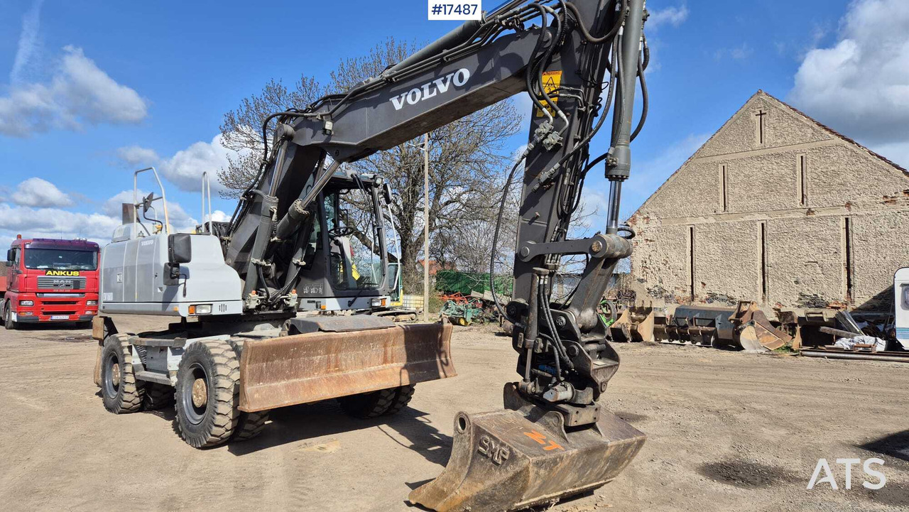 Wheeled excavator VOLVO EW 160D (2013) ROTOTILT STEELWRIST (2012) - Ratinis ekskavatorius: foto 2 Wheeled excavator VOLVO EW 160D (2013) ROTOTILT STEELWRIST (2012) - Ratinis ekskavatorius: foto 2
