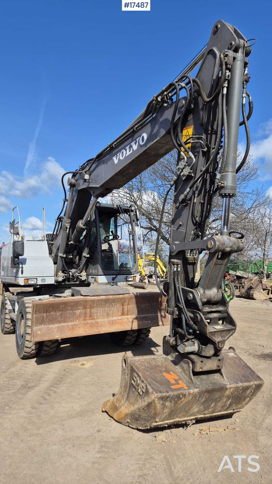 Wheeled excavator VOLVO EW 160D (2013) ROTOTILT STEELWRIST (2012) - Ratinis ekskavatorius: foto 3 Wheeled excavator VOLVO EW 160D (2013) ROTOTILT STEELWRIST (2012) - Ratinis ekskavatorius: foto 3